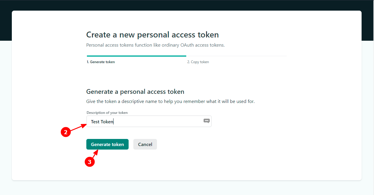 Membuat “Personal access token” di Netlify